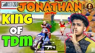 1V4 TDM FIGHT LIKE  JONATHAN 😱TDM GOD LEVEL GAMEPLAY 🔥 | 1v4 Clutch & My Best TDM Match Ever! 😱 |