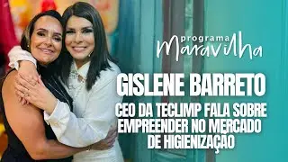 MARA MARAVILHA RECEBE GISLENE BARRETO NO PROGRAMA MARAVILHA