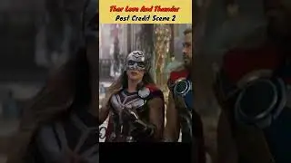 Thor love and thunder post credit scene 2 | jane foster. #shorts