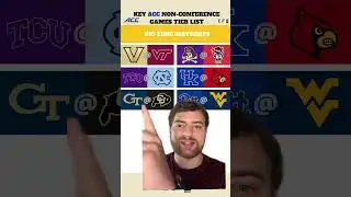 Which ACC non-conference game are you most excited for?