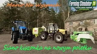 Siano kiszonka na nowym poletku [ Mario na wyspach w KINLAIG *16 ] Farming Simulator 25