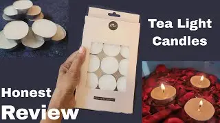 Best Tea Light Candles Review In Hindi | Review Or Unboxing | #review #hindi