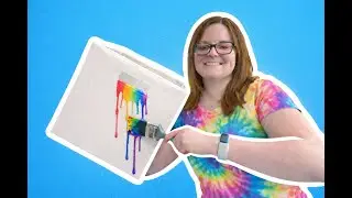 From Plain to Paint-Perfect 🎨 | Storage Bin Makeover
