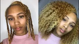 9 Braids 1 Product | The Perfect Braidout Using Luster&rsquo;s Pink Lotion