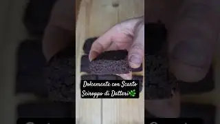 Scarto dello Sciroppo di Datteri?🌿#datteri #scarto  #2ingredienti #dolcivegan #dolcivegani #vegan