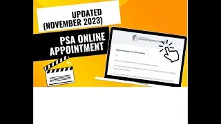 UPDATED PSA Online appointment (November 2023) / Paano kumuha ng PSA Birth Certificate copy?