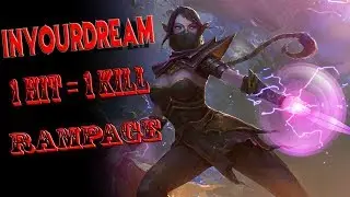 inYourdreaM [Templar Assassin] 1 hit - 1 kill .  Rampage? No Problem!