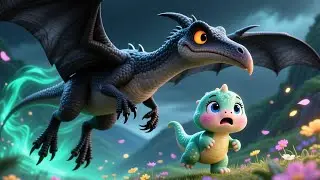 Baby Dino in Danger 🦖| Dinosaur Song for Kids🎵  | Fuzzy Hugs! Original💖