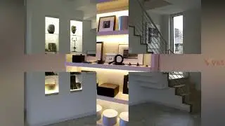 Modern Wall Niches Shelves Design Ideas   LED Lights Wall Cube Shelves   Wall Decor Recessed Light