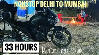 SOLO RIDER | Aaj night ride karne ka faisla kar liya hai| Delhi to Mumbai | Hindi | RidingSoulRV