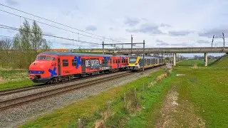 De Karel 466 kruist SNG in Elst tijdens een conditierit 15-04-2023