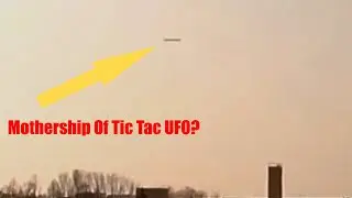 Incredible Cigar Shaped Tic Tac UFO Over Ukraine