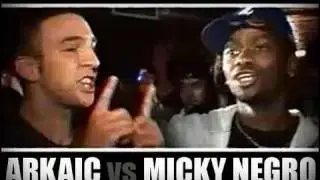 Arkaic murders Mickey Negro (Basement Street Battle)