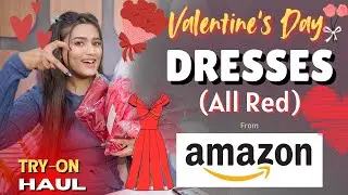 Valentines special *Pretty dresses* from Amazon |Starting at only Rs300/- | Tryon | SALE | gimaashi 