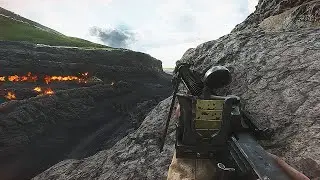 Battlefield 5 - Iwo Jima Defense NO HUD Immersion