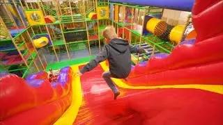 Fun Indoor Playground for Kids at Lek & Buslandet (family fun for kids)