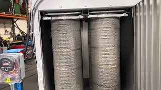 Parker UAS 3HP MCB Cartridge Dust Collector Pulse Jet Dusthog 4500 CFM