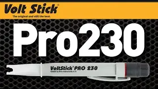 Volt Stick PRO230 Voltage Tester with unique shielded fork tip
