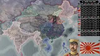 What If All Puppets From The UK Belonged To Japan   Hoi4 Timelapse