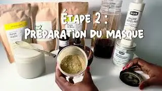 RECETTE MASQUE AUX POUDRES INDIENNES - CHEVEUX AFRO - POUSSE DE CHEVEUX 🌱 - Kathy-bbeauty