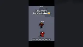 New infinite jump glitch #99nightintheforest #roblox