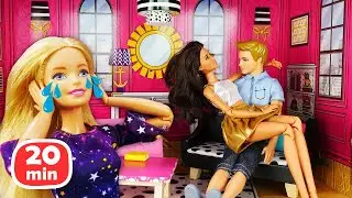 A festa no andar de cima! Novelinha da boneca Barbie em portugu&ecirc;s. Melhores epis&oacute;dios.