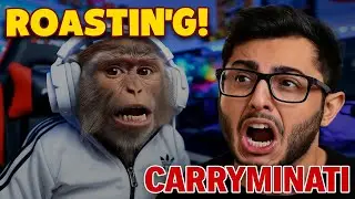 😂 CarryMinati Roast by Talking Monkey | Ultimate Funny Roast 2025 | Reaction Mashup