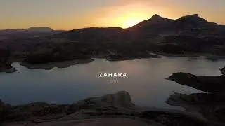 Zahara de la Sierra en 4K con dron. Vídeo del Castillo de Zahara, amanecer y la puesta de sol.