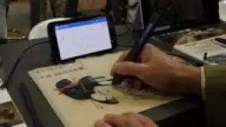 Use any surface to write on your mobile or tablet
