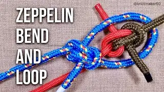 Zeppelin Duo + Bend + Loop. #camping #knot #tourism #climbing #best #diy #cool #rope #handmade #trip