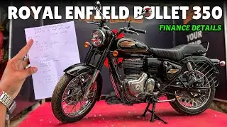 🔥Royal Enfield Bullet 350 Finance Details | EMI, Down Payment, Interest Rate & On-Road  Explained!