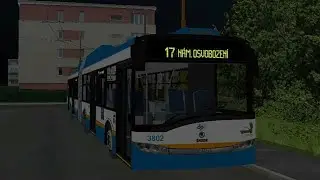 SIMT MHD 17 Bělice&ndash;N&aacute;měst&iacute; osvobozen&iacute; &Scaron;koda 27Tr Solaris