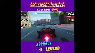 Lamborghini Veneno First Ride 🥵🥵🥵 | Asphalt 9 LEGEND Game play video | Pancha