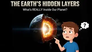 What’s Hiding Inside the Earth? 🌍 The Secret Layers Beneath Our Feet!