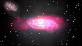 Animation of Gas Falling into a Spiral Galaxy