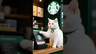 Just a regular day&hellip; triple caramel latte, extra foam, no humans 🐾☕️😼#catlovers #funnycats #shorts