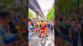 This is the best time to visit Thailand ! Songkran water festival