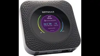 Netgear Nighthawk Router 4G Wifi Con Sim Modem Portatile per 20 Dispositivi download fino a 1Gbps