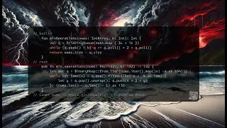 # 13.02.2025 [3066. Minimum Operations to Exceed Threshold Value II]