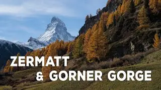 Zermatt Town and Gorner Gorge Visit on a Sunny Day | Best of Switzerland