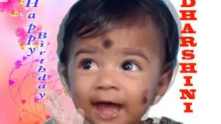 Dharshini Birthday Morphing Video
