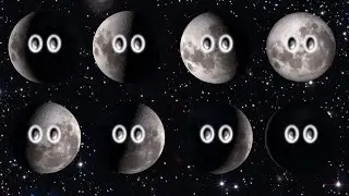 Phases of the Moon from the Southern Hemisphere - The Kids' Picture Show (Fun & Educational)