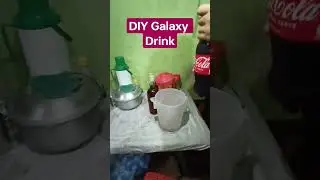 Paano Gumawa ng Galaxy Drink DIY // Chelle Adventure #shortsvideo #reels