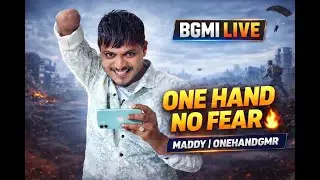 One Hand Gamer | BGMI LIVE🔥