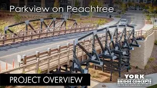 Industrial-Style Timber Bridge Construction | Parkview on Peachtree, Chamblee GA | YBC