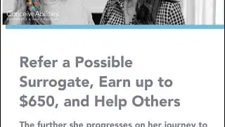 Free $50 for filling out a surrogate form! $5 free for joining with email! It pays 💸
