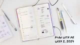 Practical Planning | Hobonichi Weeks Setup Week 2, January 2024