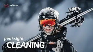 evil eye sports glasses peaksight goggles | cleaning how-to