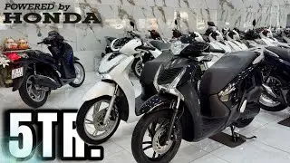 3 ĐỜI XE SH LƯỚT TỪ RẺ TỚI MẮC 2025 