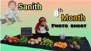 Sanith babu 8th month photo shoot 